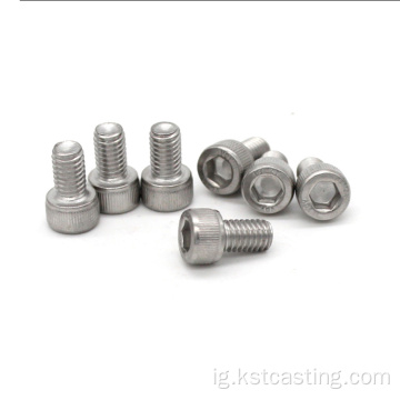 dị elu ígwè m10 bolts na akụ